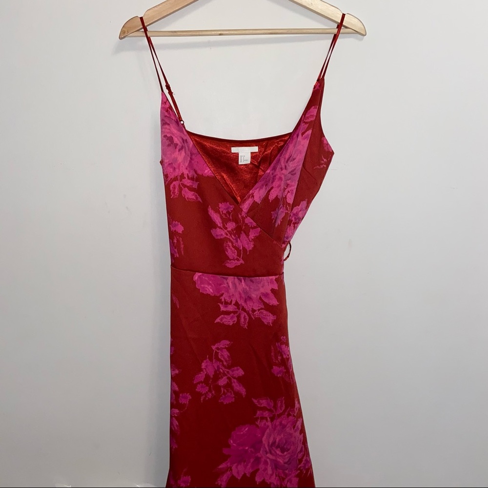 H&M | Floral Wrap Maxi Dress
